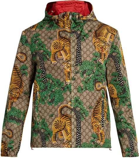 gucci tiger jacket replica|Gucci tiger shopper.